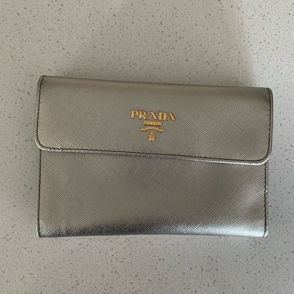 Prada Handbags - Brand New authentic Prada saffiano leather wallet/
